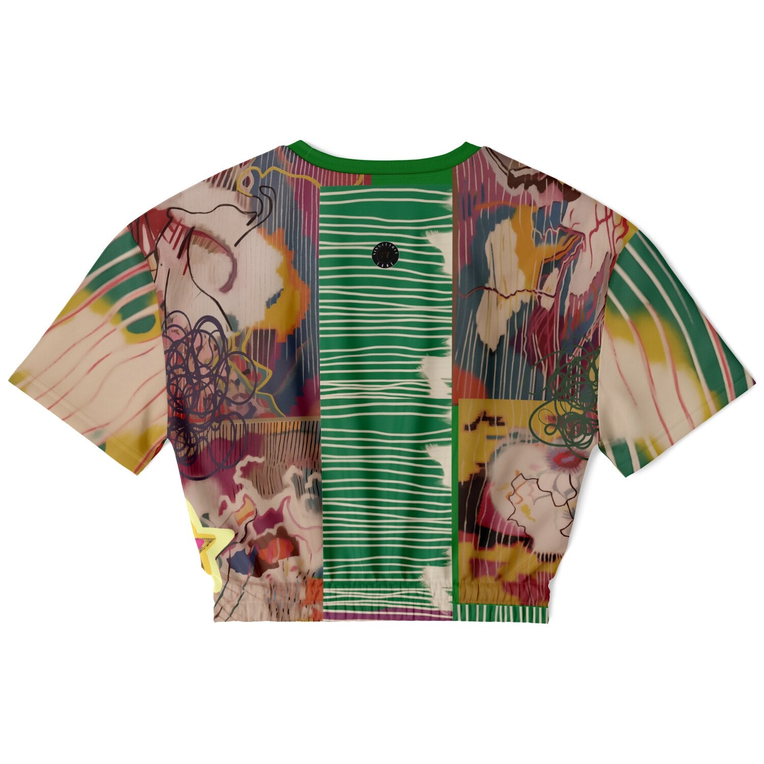 Live from Philadelphia Eco-Poly Short Sleeve Cropped Pullover