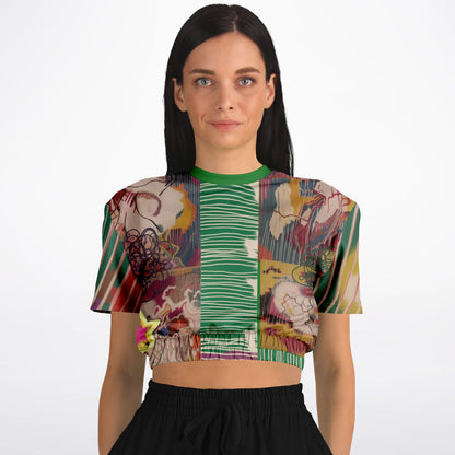 Live from Philadelphia Eco-Poly Short Sleeve Cropped Pullover