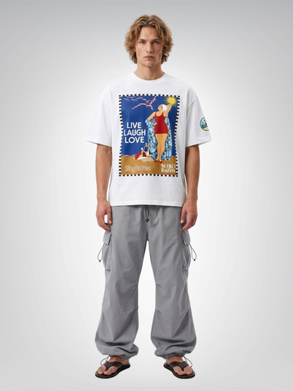 Live Laugh Love Sutro Baths SF Boxy Oversized Unisex T-Shirt