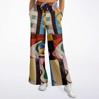 My Picasso Life Eco-Poly Wide Leg Pants