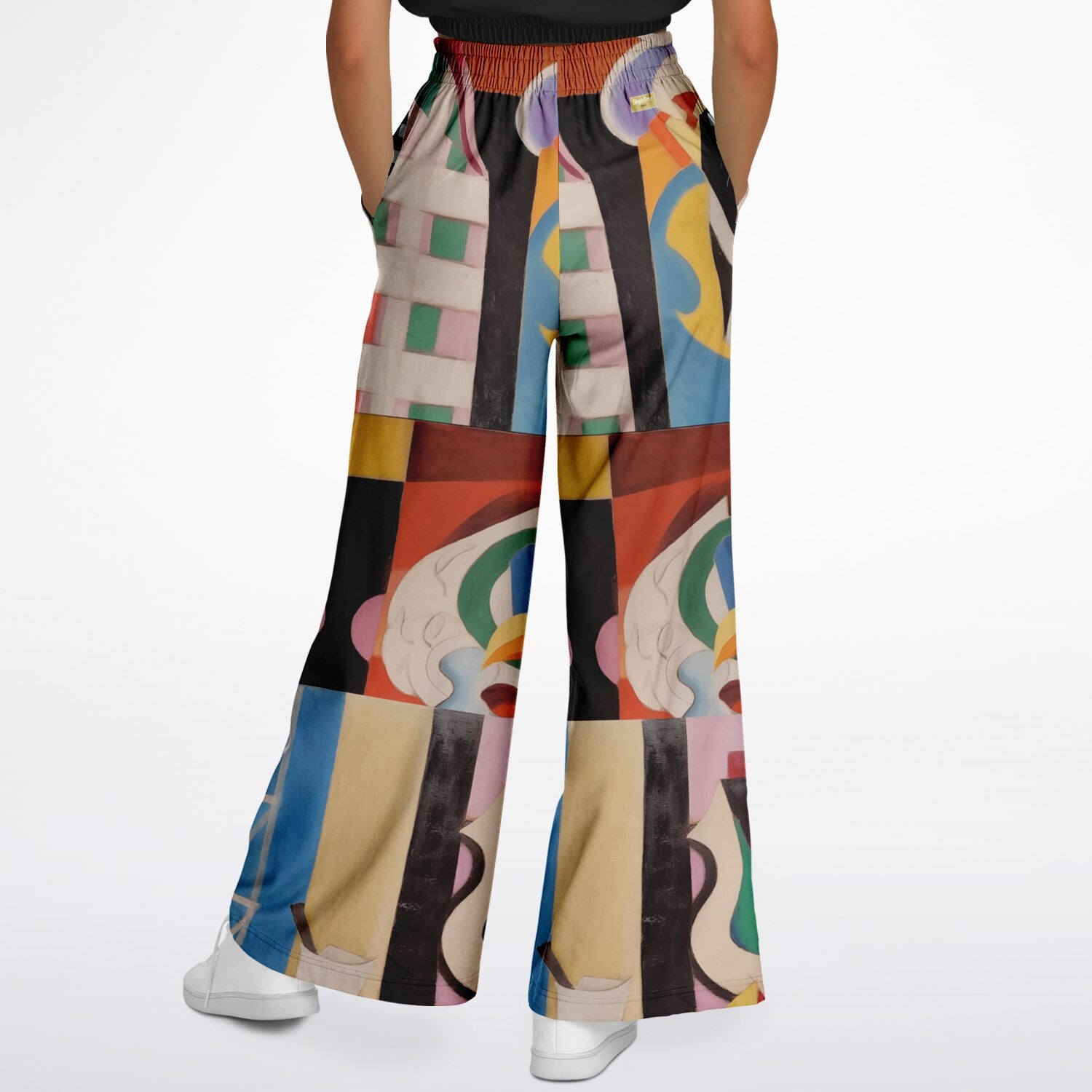 My Picasso Life Eco-Poly Wide Leg Pants