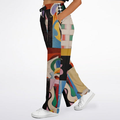 My Picasso Life Eco-Poly Wide Leg Pants