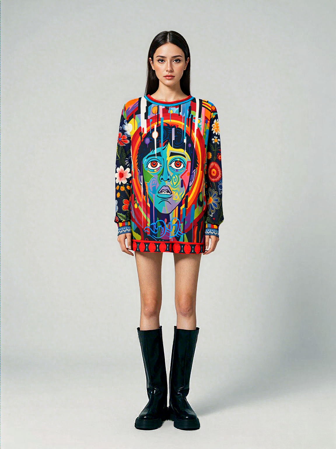 Look of Bewilderment in Palisades Unisex Sweatshirt (Gold Label)