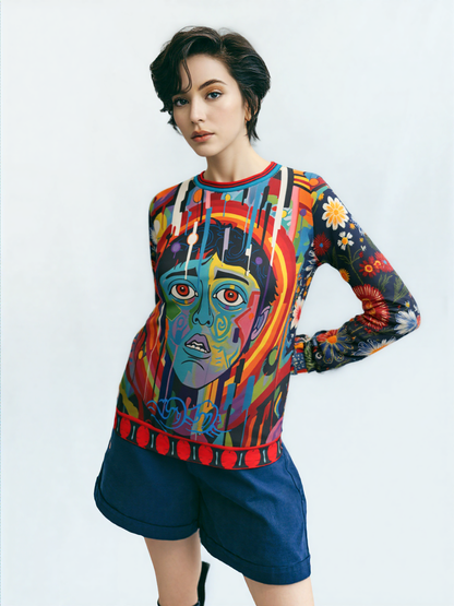 Look of Bewilderment in Palisades Unisex Sweatshirt (Gold Label)