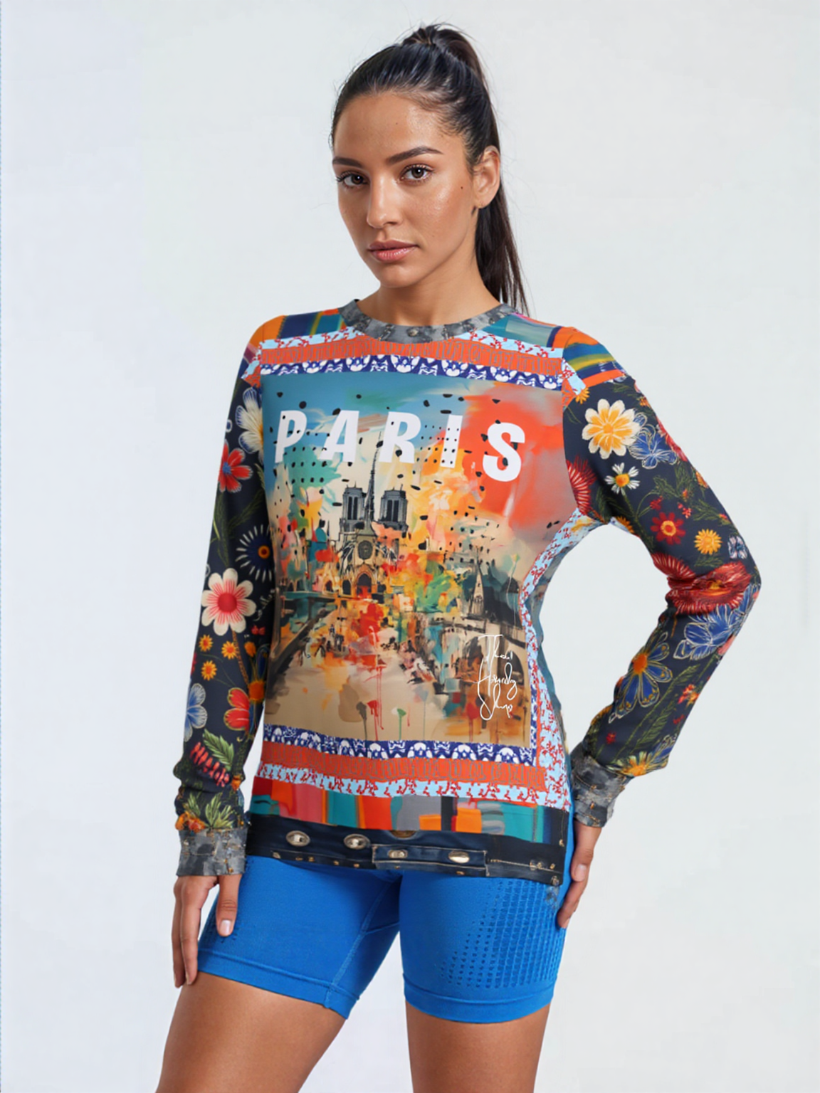 Lost at Notre Dame in Paris Unisex Sweatshirt (Gold Label)