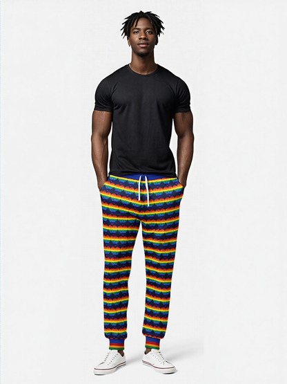 Love is Love in Sailor Navy Eco-Poly Unisex Joggers