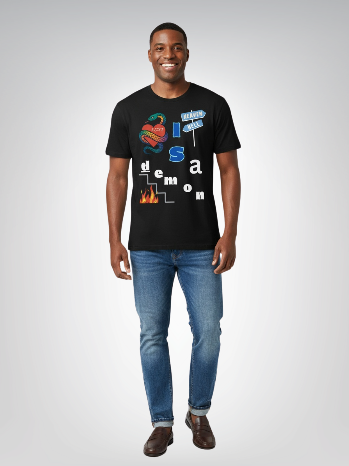 Lust is a demon Heavyweight Unisex Tee