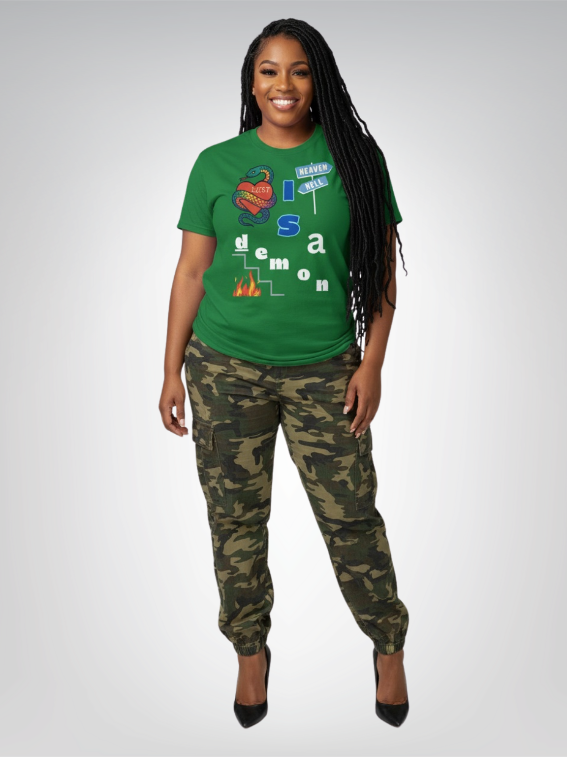 Lust is a demon Heavyweight Unisex Tee