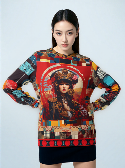 Madame Pirate of the Seven Seas Unisex Sweatshirt (Gold Label)