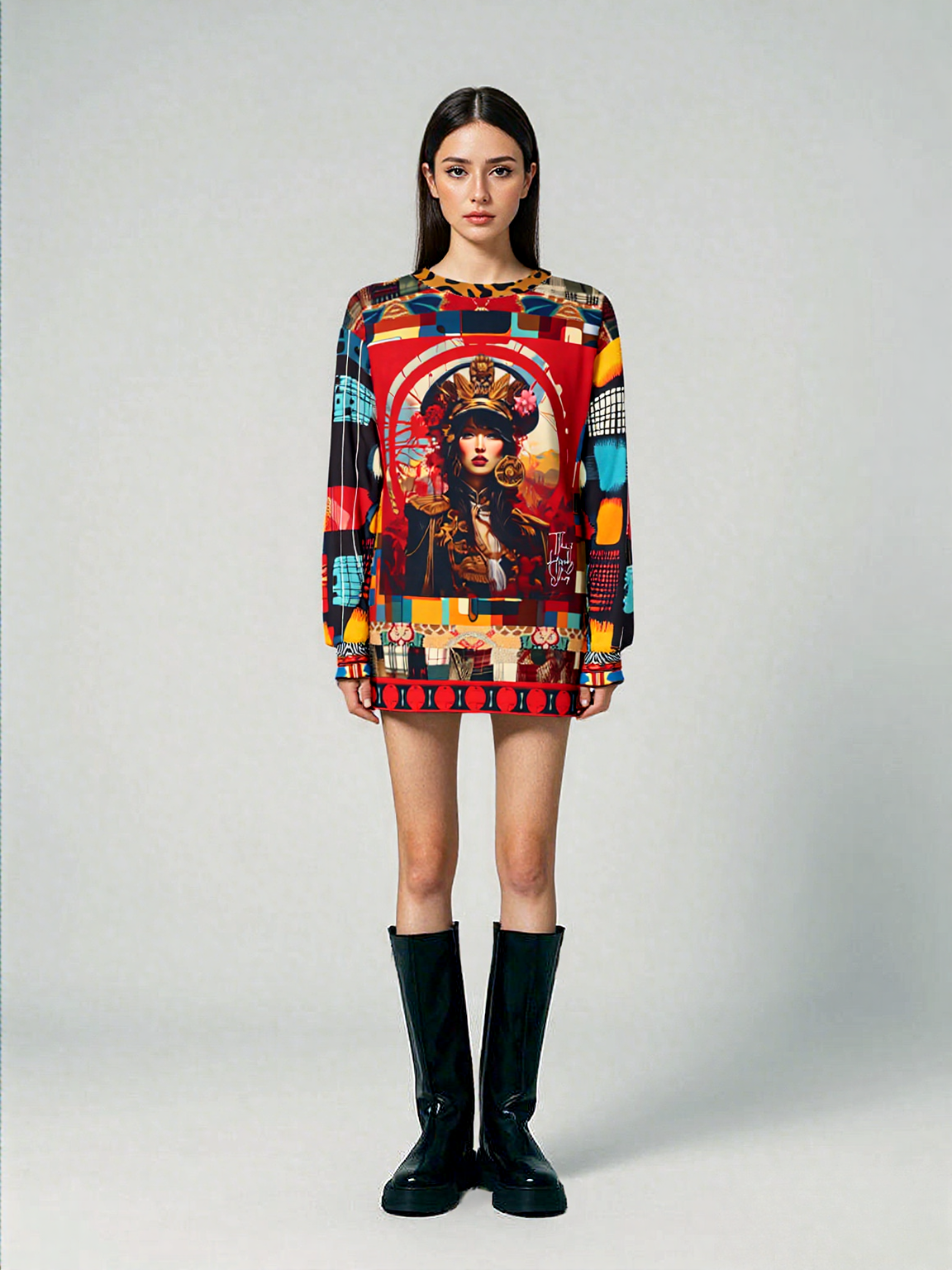 Madame Pirate of the Seven Seas Unisex Sweatshirt (Gold Label)