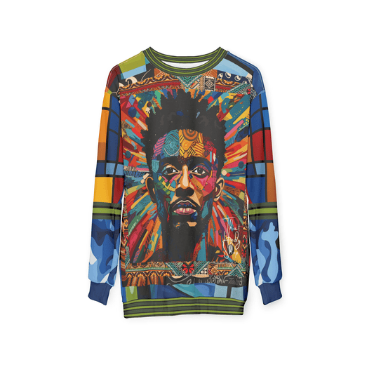 Man of Perspective Graffiti Art Unisex Sweatshirt (Gold Label)