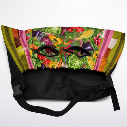 Market Day Patchwork Mosaic Garden Harvest Bag