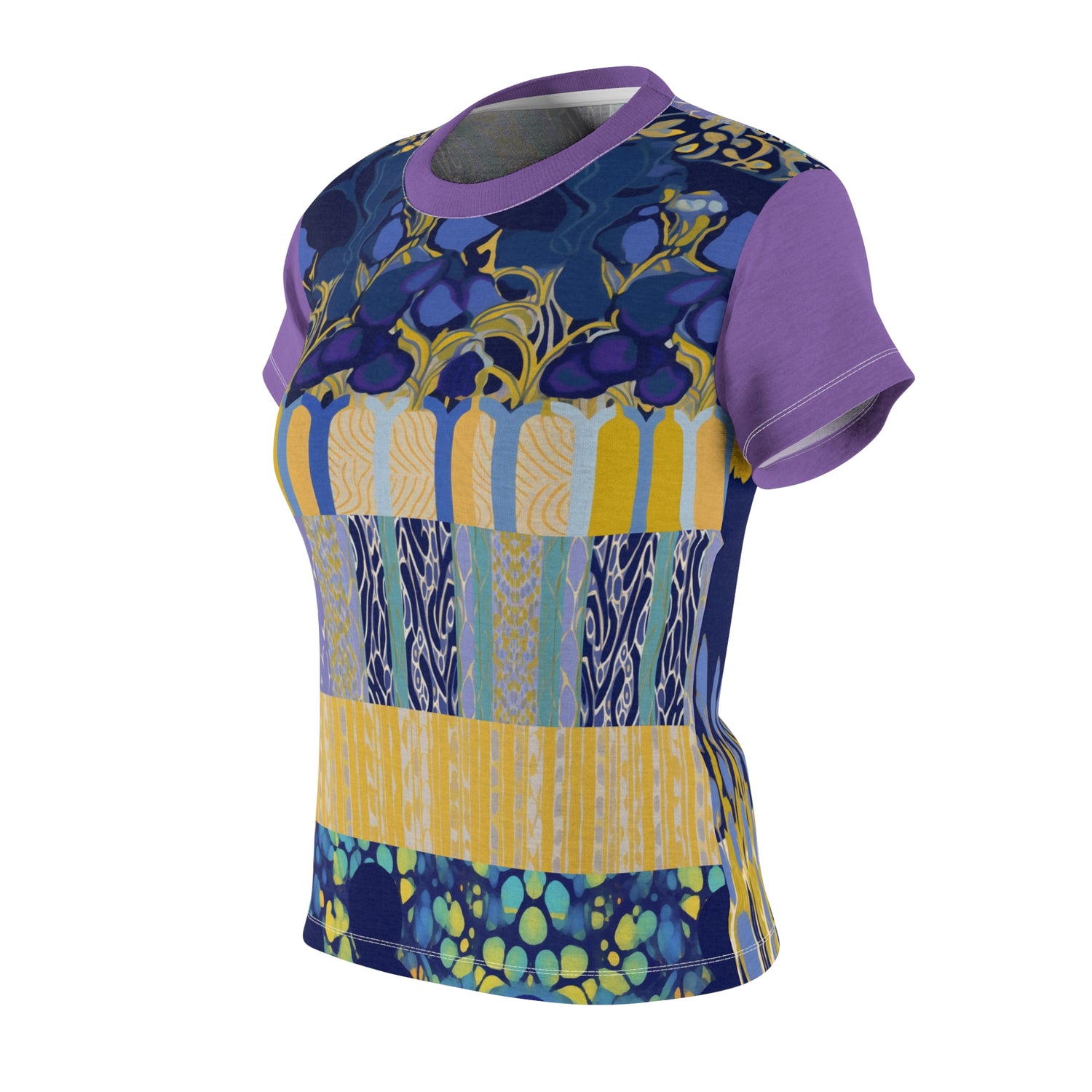 Mass Hypnosis Abstract Floral AOP Women&