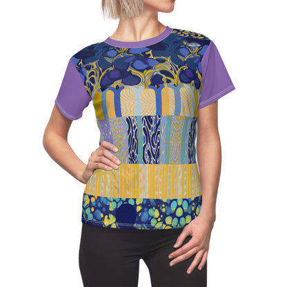 Mass Hypnosis Abstract Floral AOP Women&