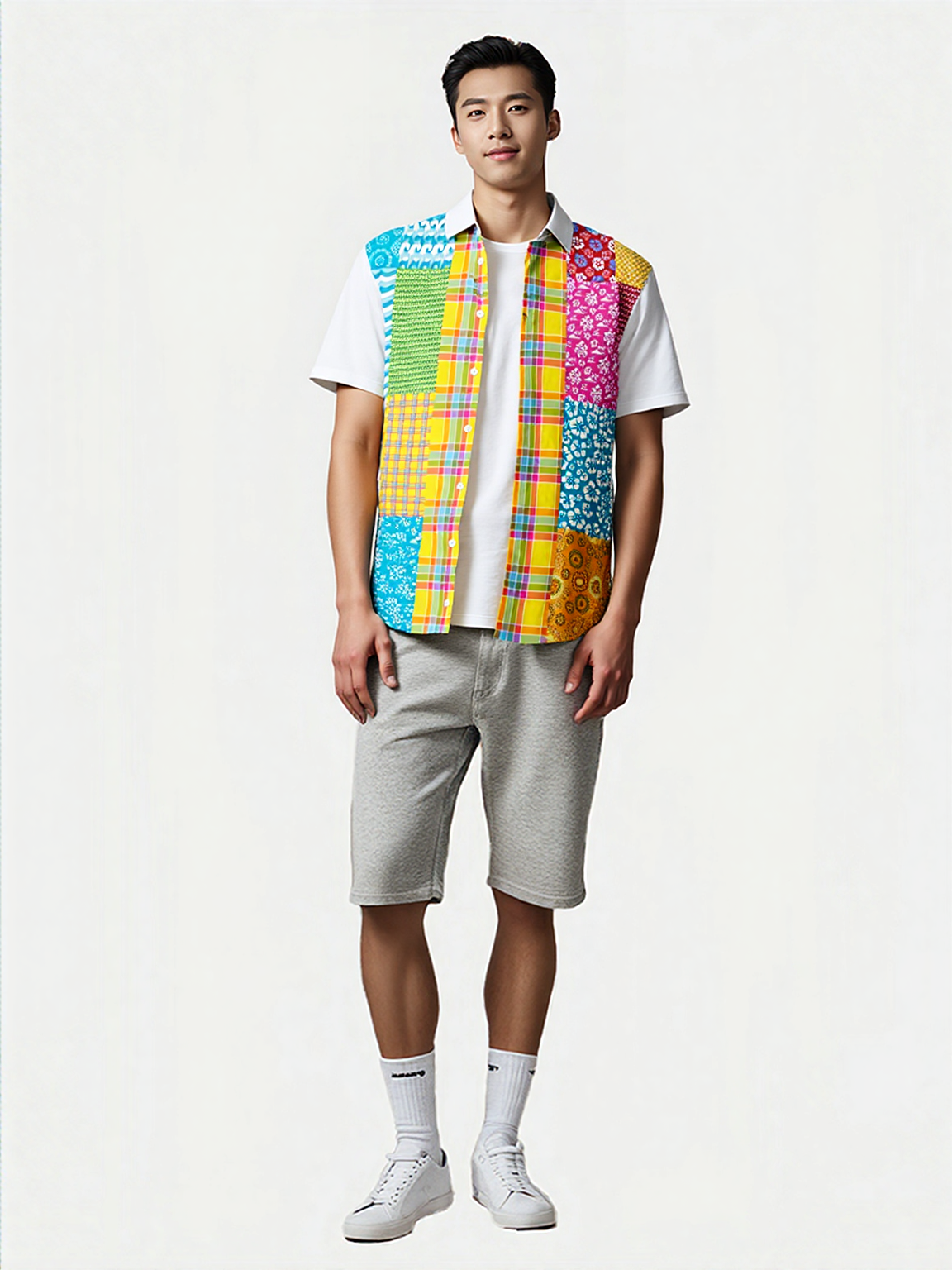 Maui Waui Surfside Short Sleeve Button Down Shirt