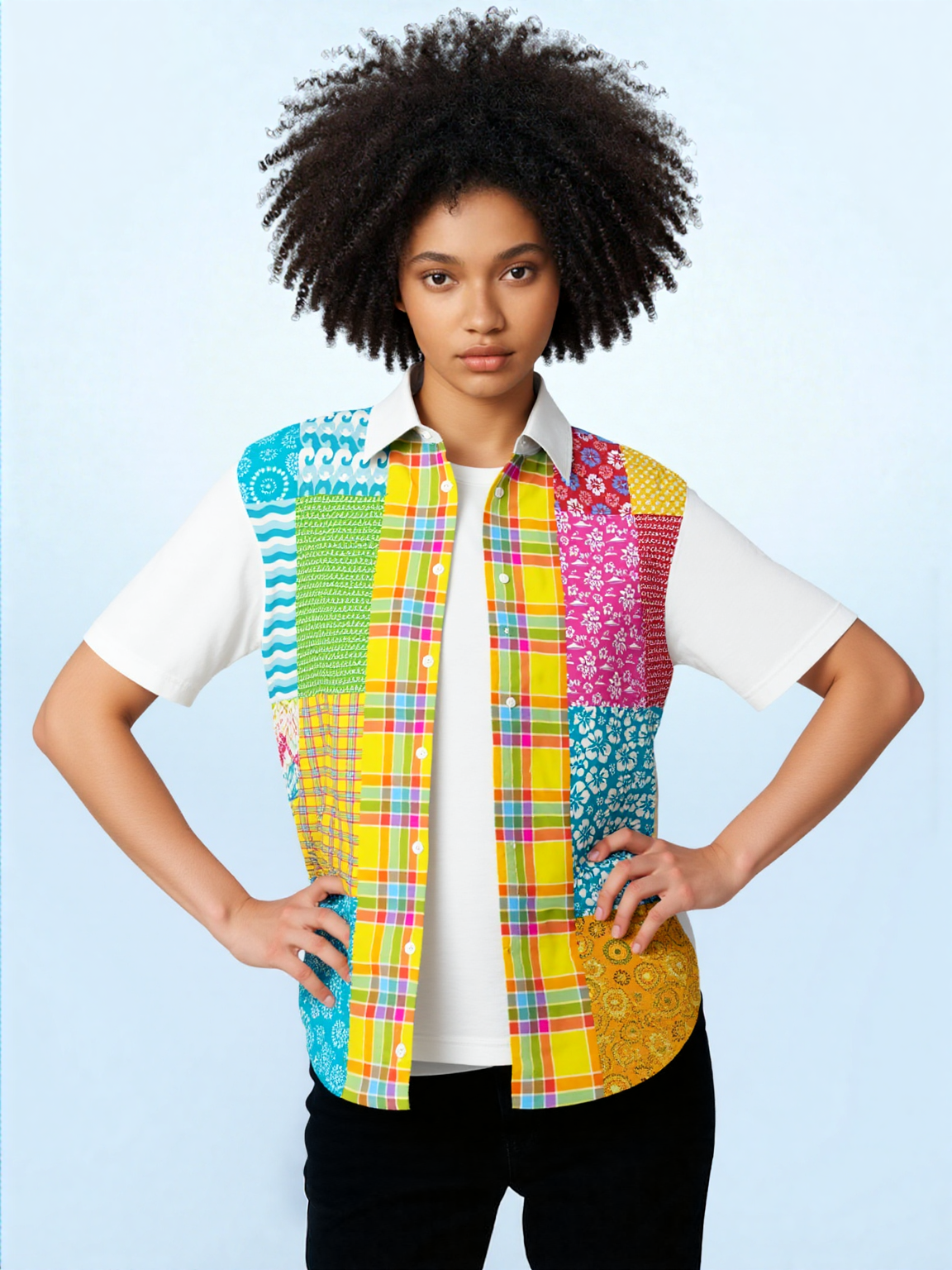 Maui Waui Surfside Short Sleeve Button Down Shirt