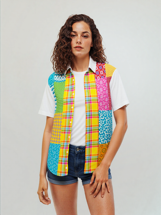 Maui Waui Surfside Short Sleeve Button Down Shirt