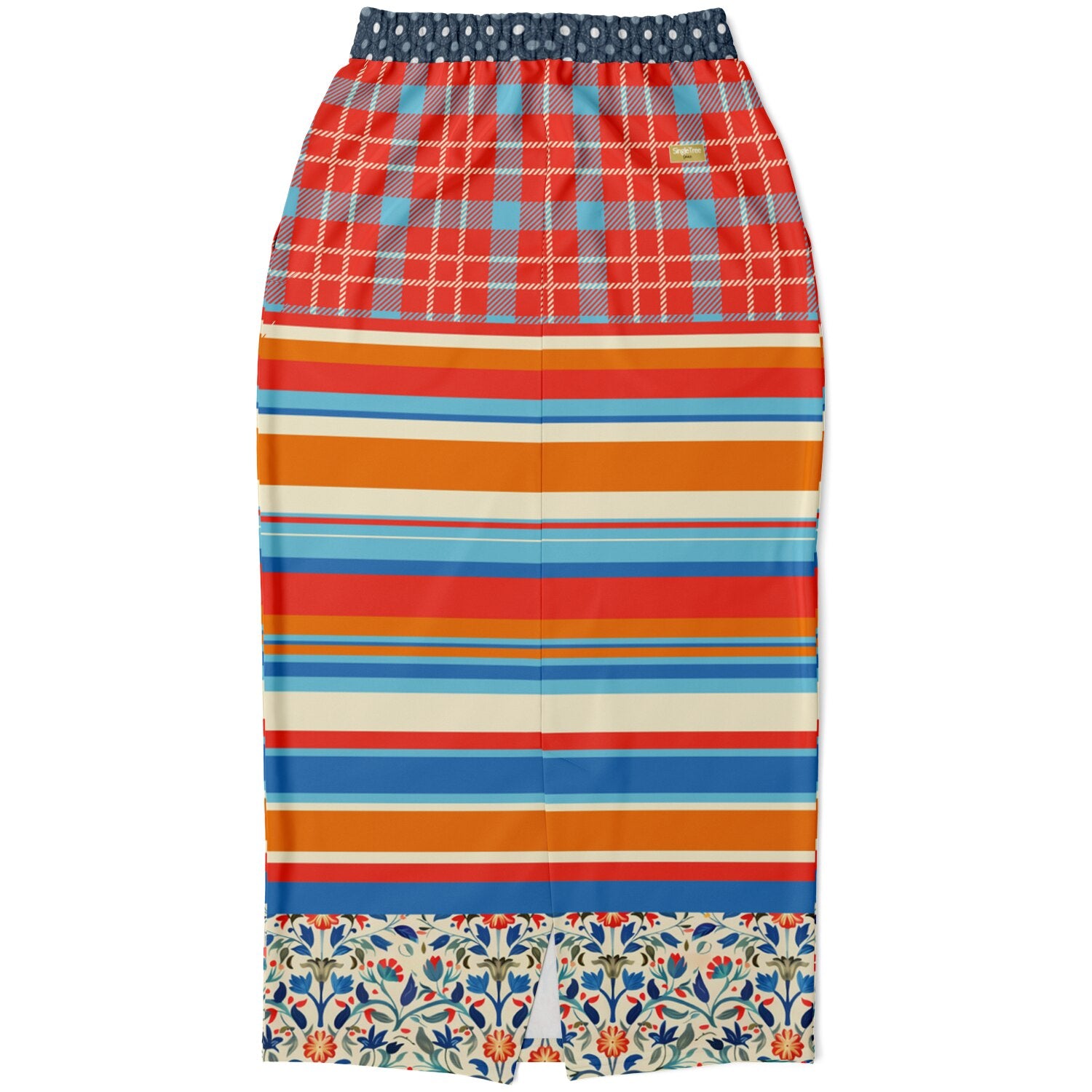 Meet Me in Andalusia Eco-Poly Long Pocket Skirt