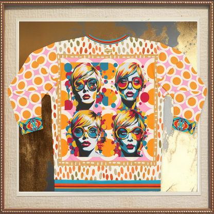 Meet Me in the Middle Pop Art Unisex Sweatshirt (Gold Label)