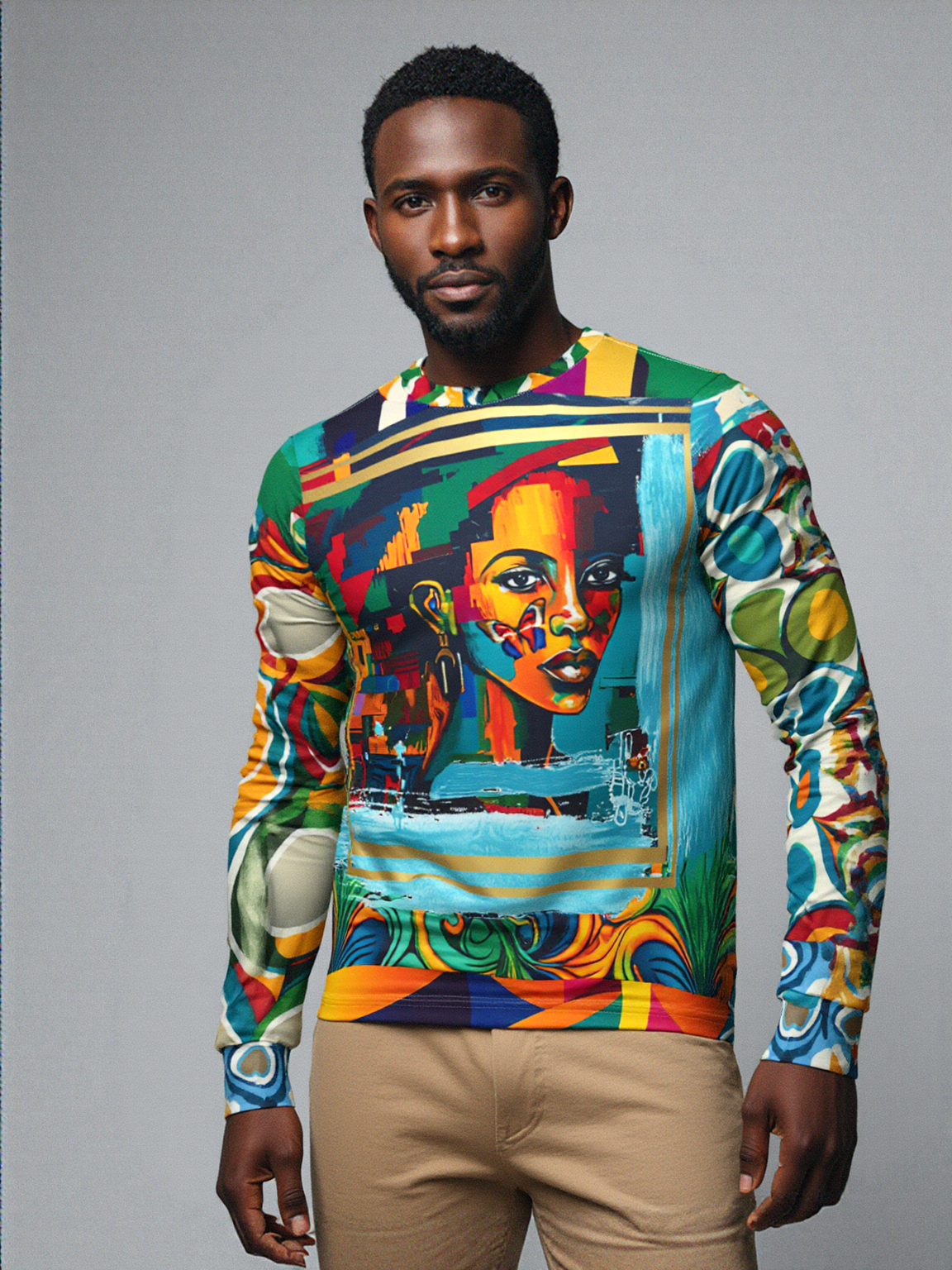 Miss Brooklyn Graffiti Art Unisex Sweatshirt (Gold Label)