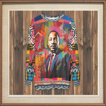 MLK Jr Dream Pop Art  Unisex Sweatshirt (Gold Label)