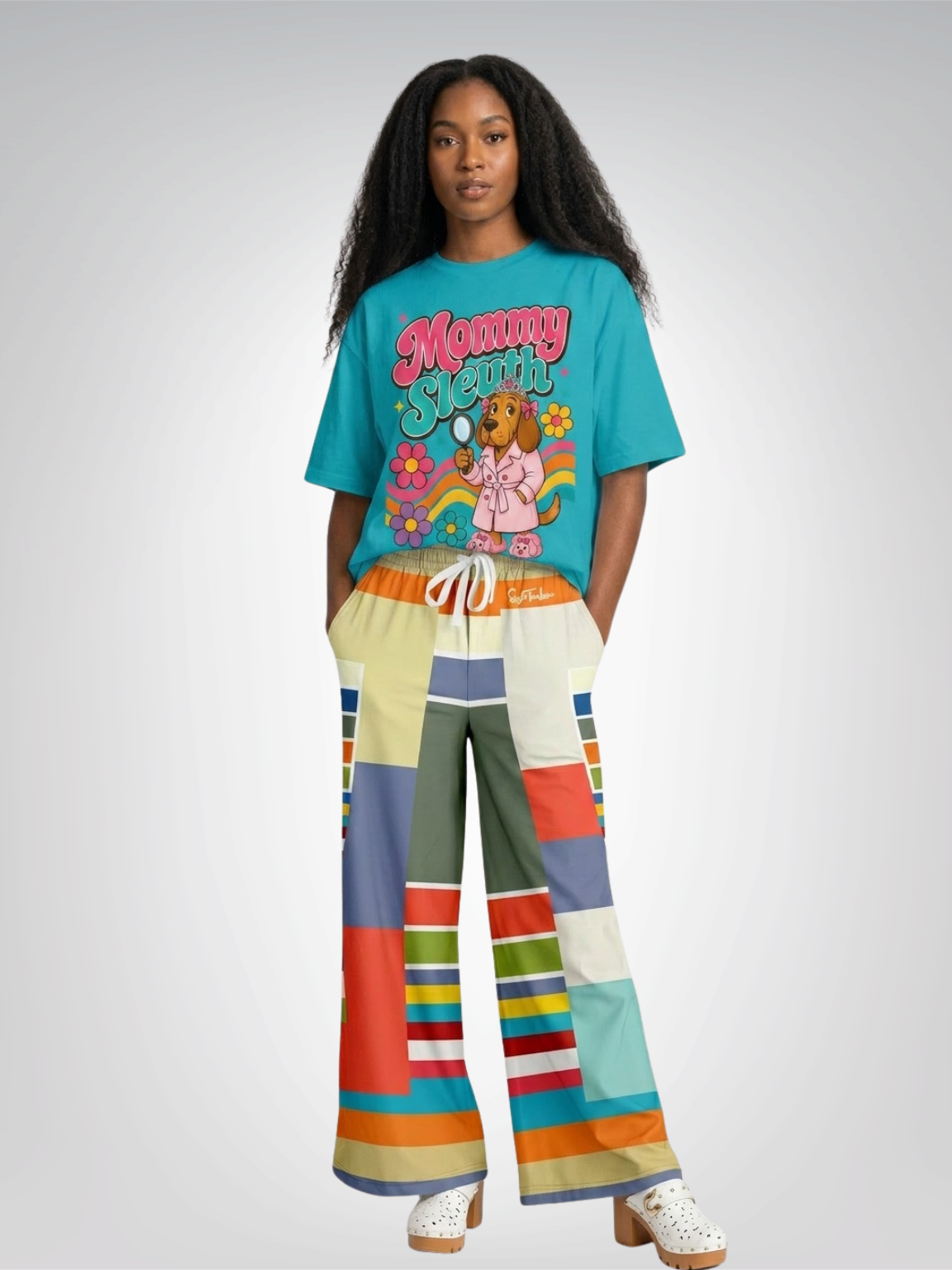 Mommy Sleuth - Dog Edition Heavyweight Unisex Tee