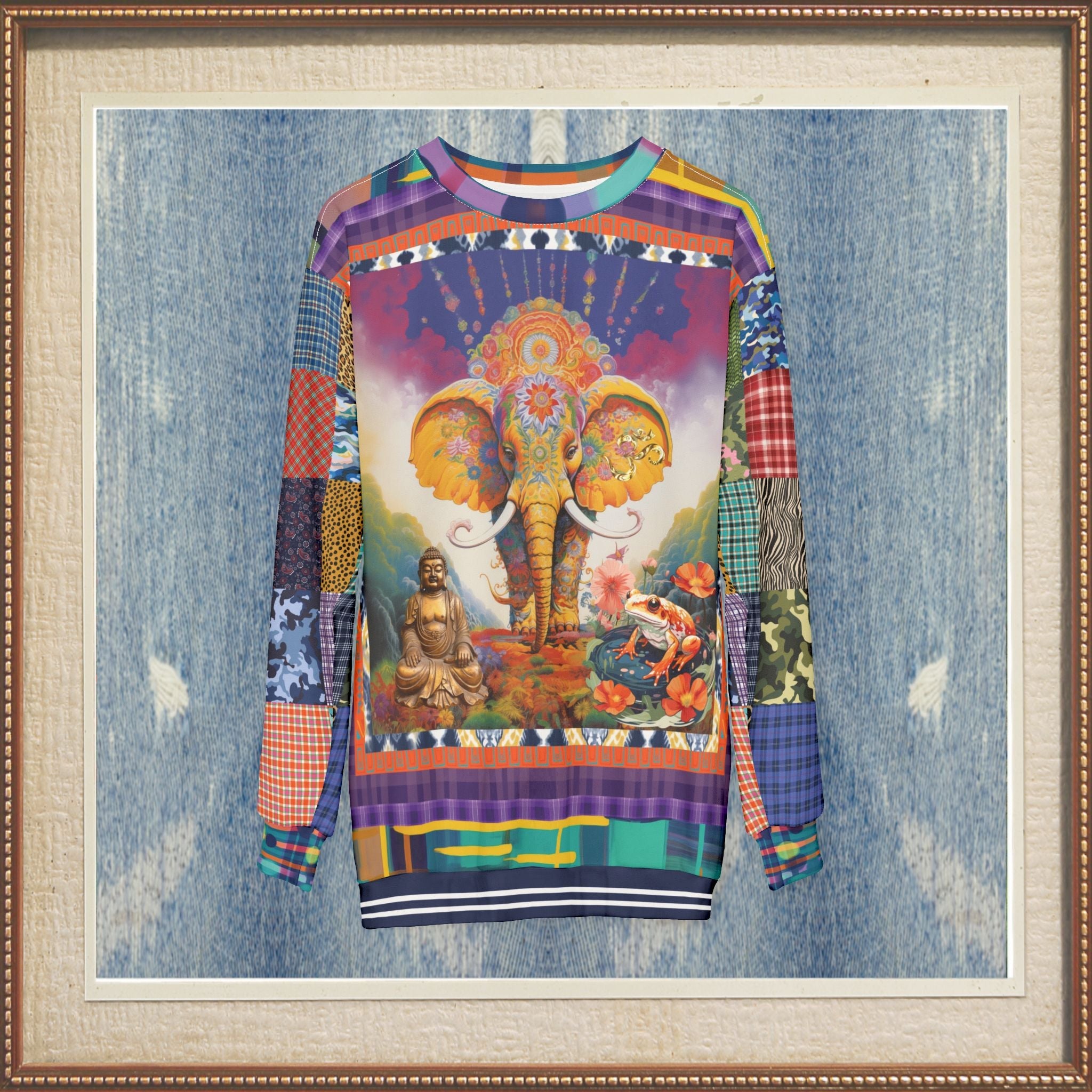 The Most Decorated Elephant Unisex Sweatshirt (Gold Label)