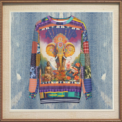 The Most Decorated Elephant Unisex Sweatshirt (Gold Label)