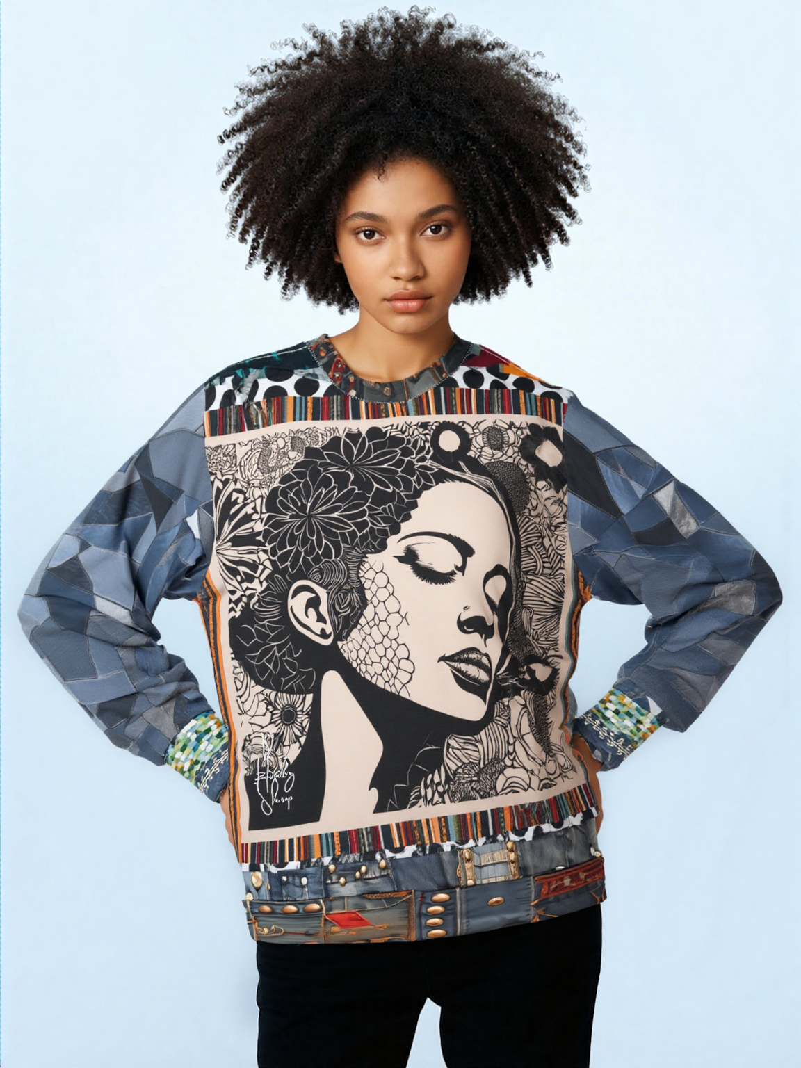 The Most Disrespected Person Unisex Sweatshirt (Gold Label)