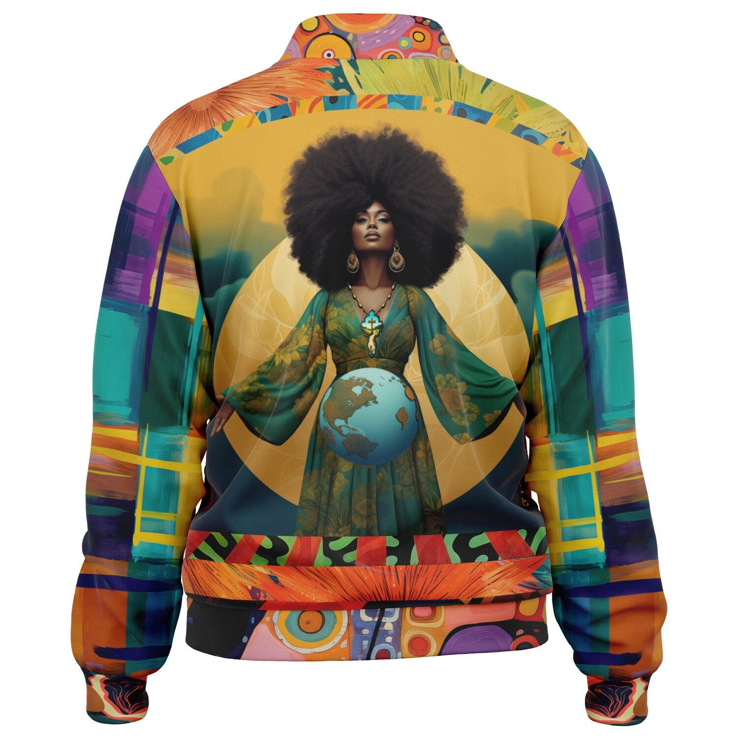 Mother of Mankind Earth Mama Unisex Eco-Poly Track Jacket