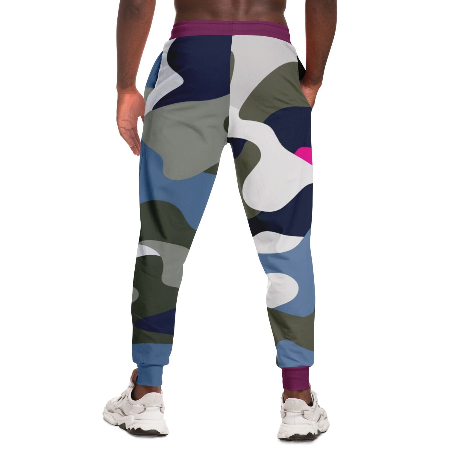 Mountain Blue Ice Eco-Poly Camo Unisex Joggers