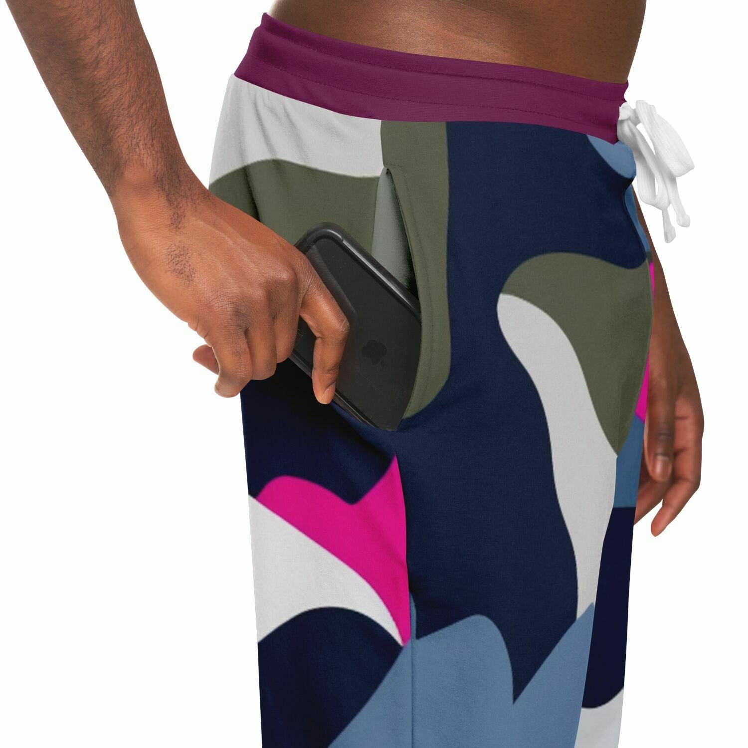 Mountain Blue Ice Eco-Poly Camo Unisex Joggers