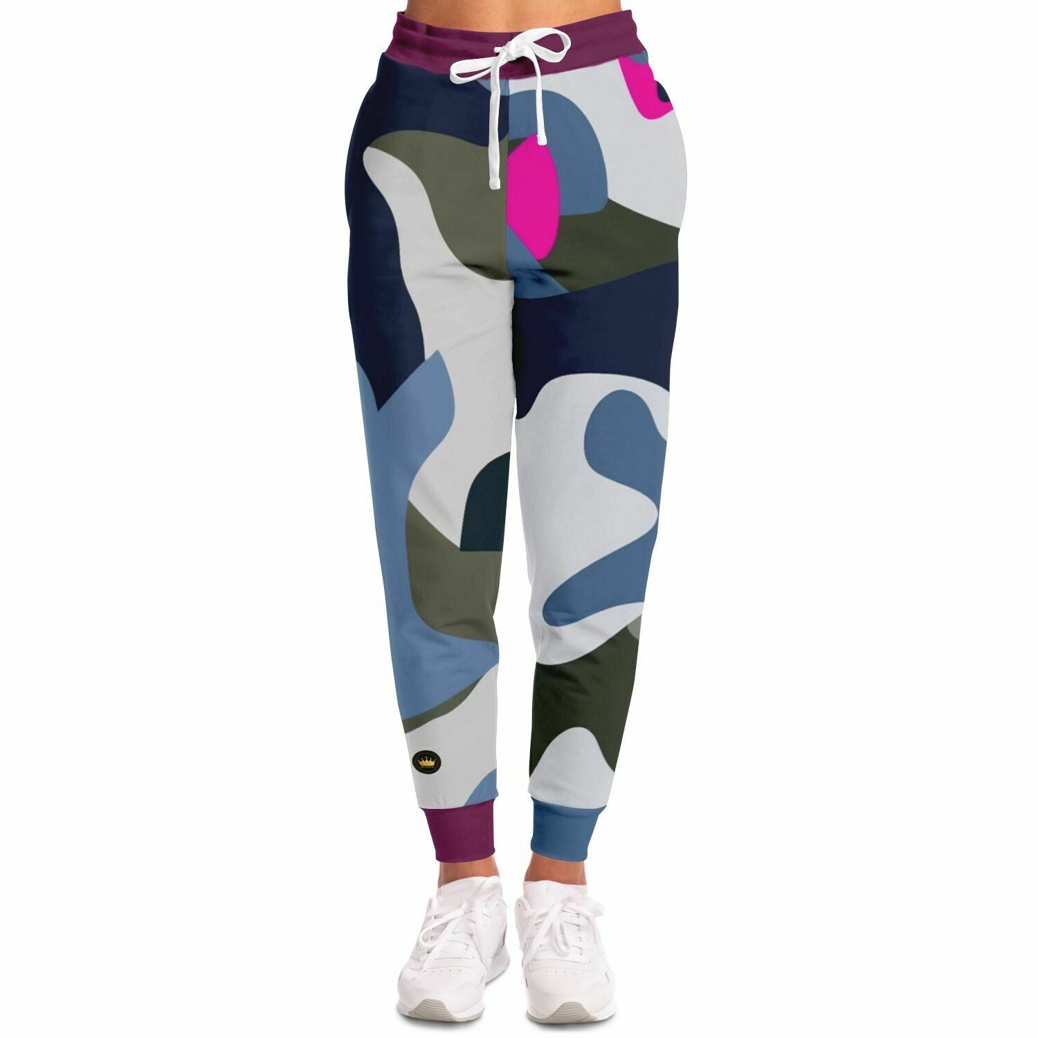 Mountain Blue Ice Eco-Poly Camo Unisex Joggers