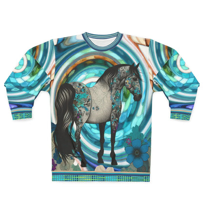 My Beautiful Belle in Colorful Tattoo Design Unisex Sweatshirt (Gold Label)