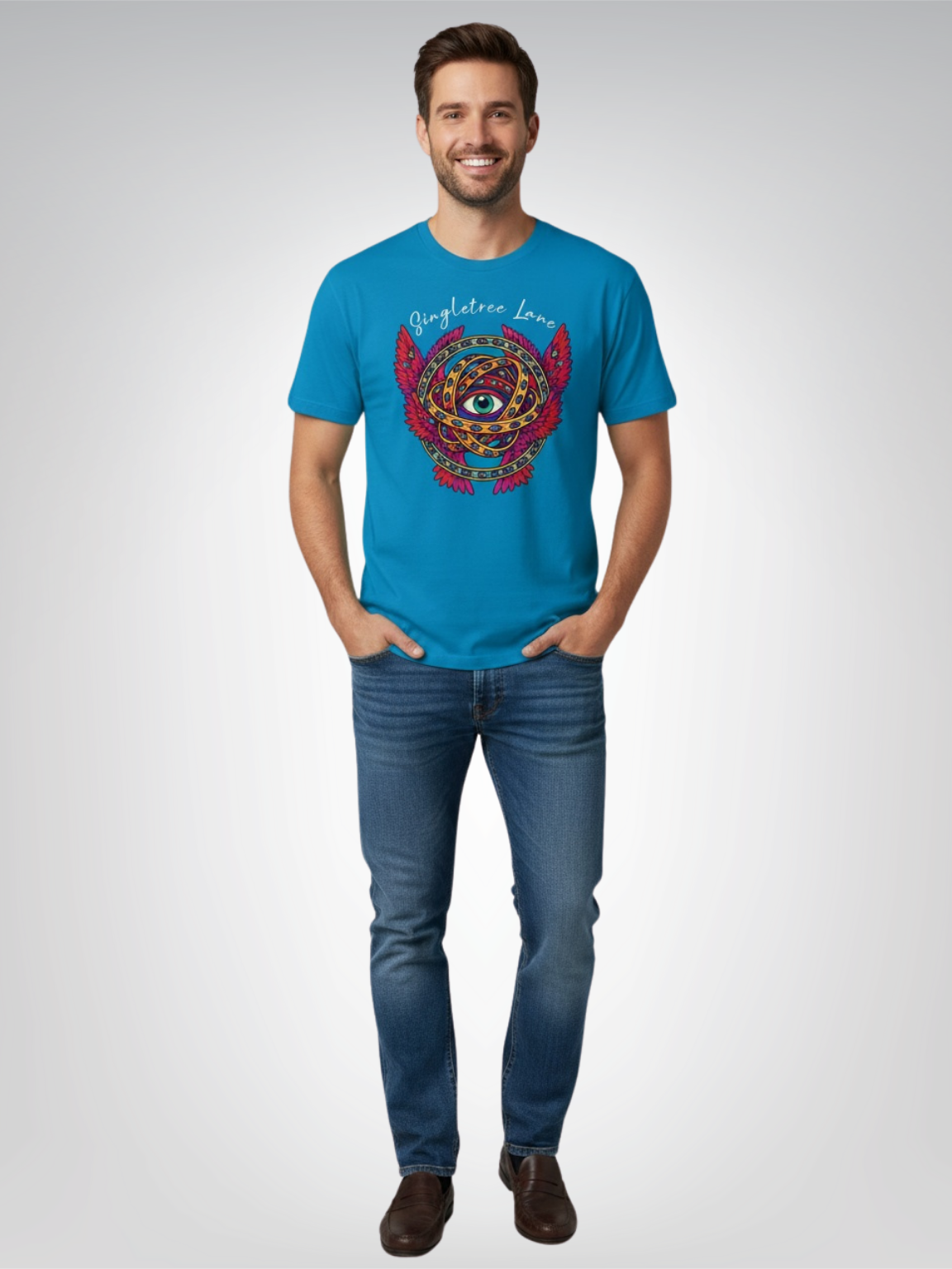 My Friend the Ophanim Heavyweight Unisex Tee