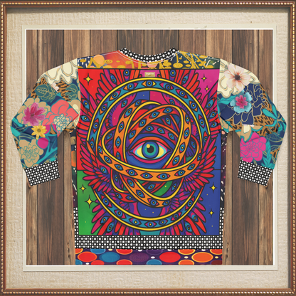 My Friend the Ophanim - Angel in Pop Art Unisex Sweatshirt (Gold Label)