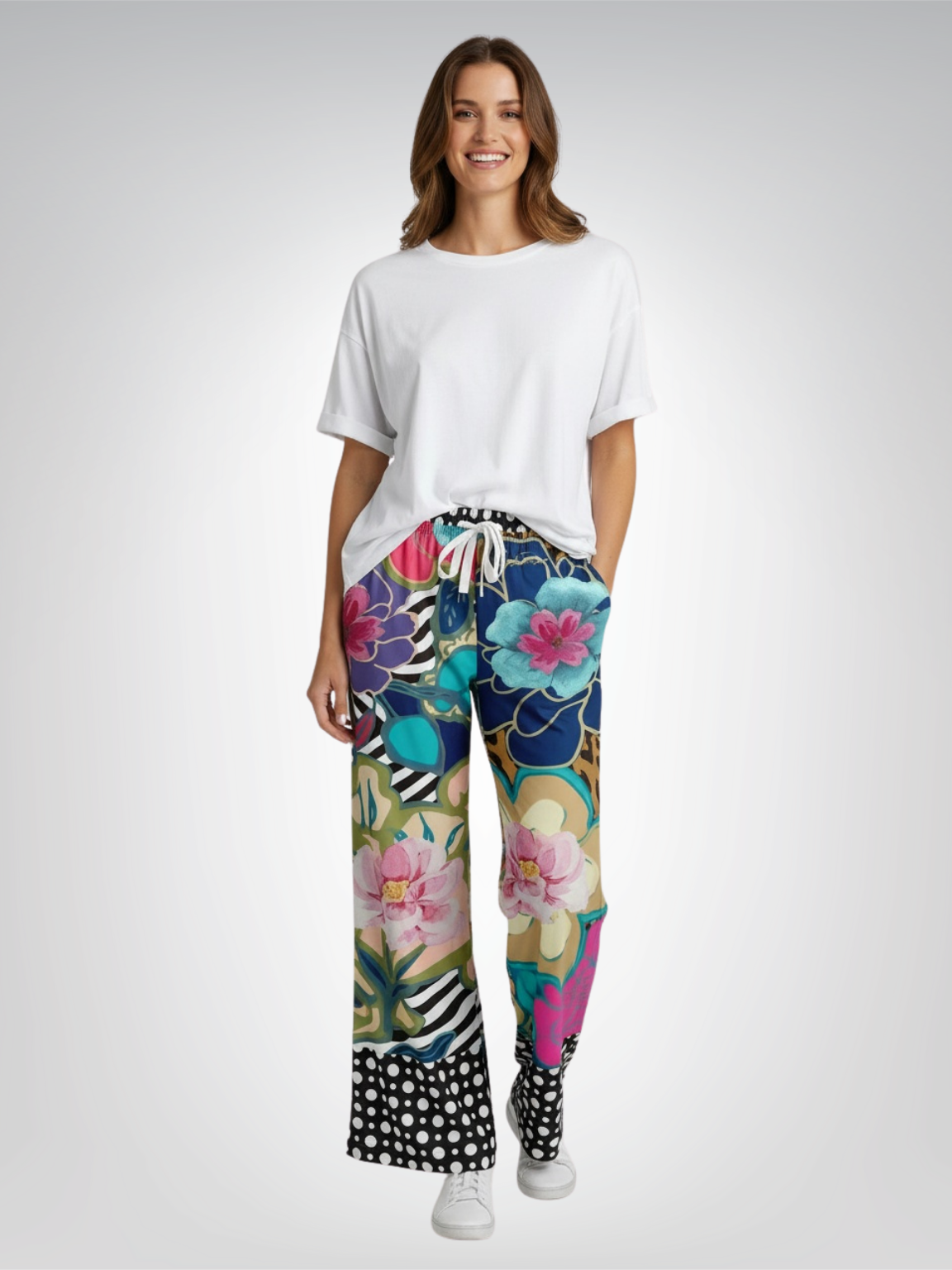 My Friend the Ophanim Eco-Poly Wide Leg Pants