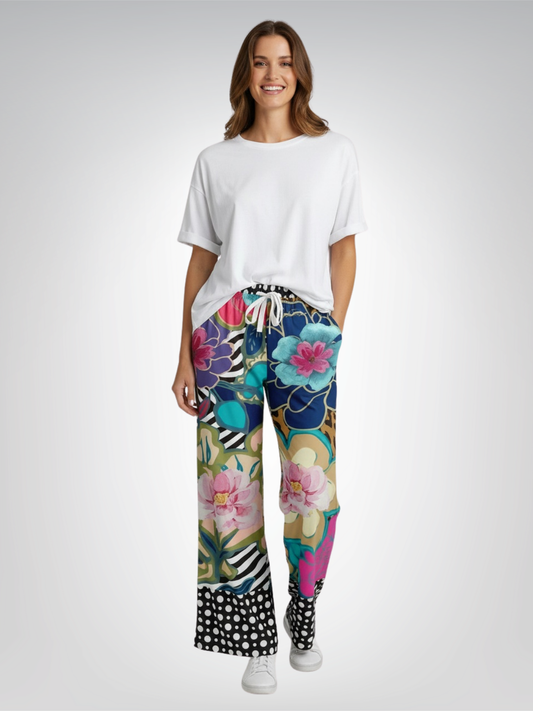 My Friend the Ophanim Eco-Poly Wide Leg Pants