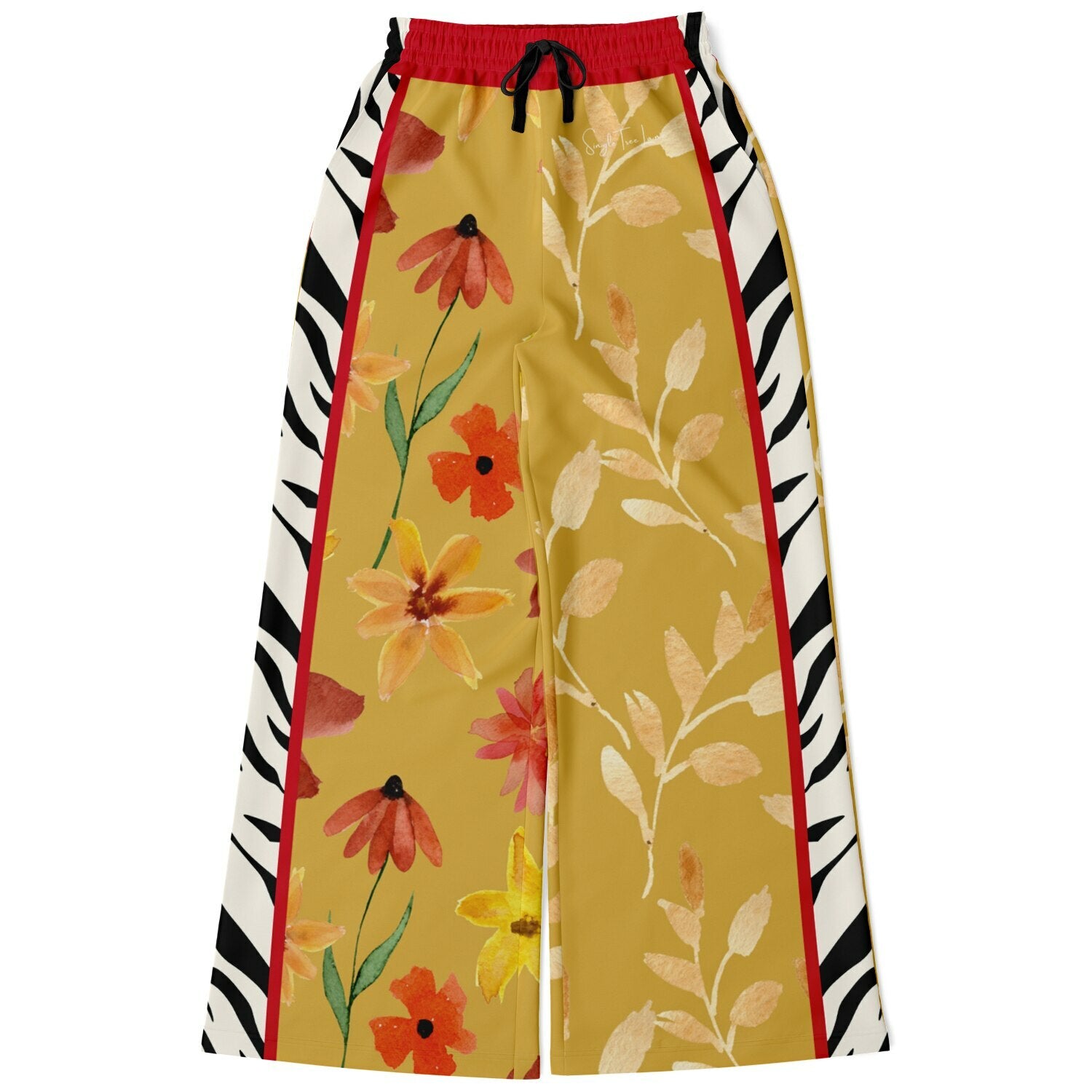 My Hippie Island Floral Eco-Poly Wide Leg Pants