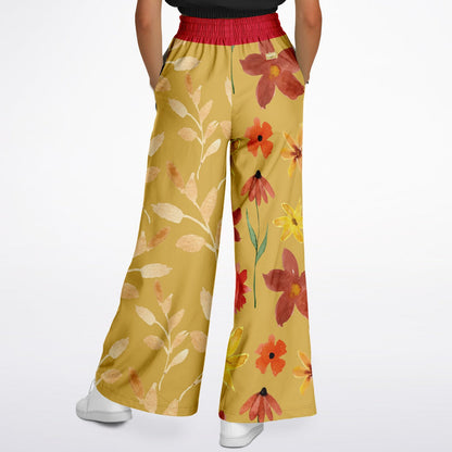 My Hippie Island Floral Eco-Poly Wide Leg Pants