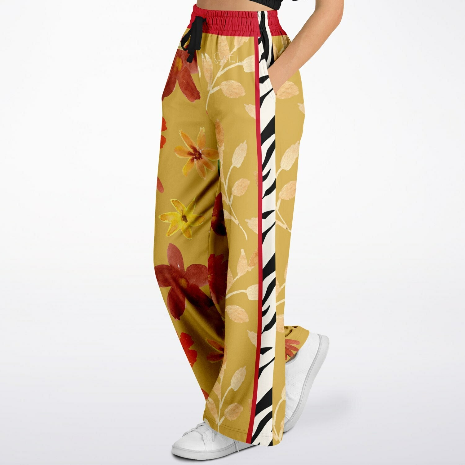 My Hippie Island Floral Eco-Poly Wide Leg Pants