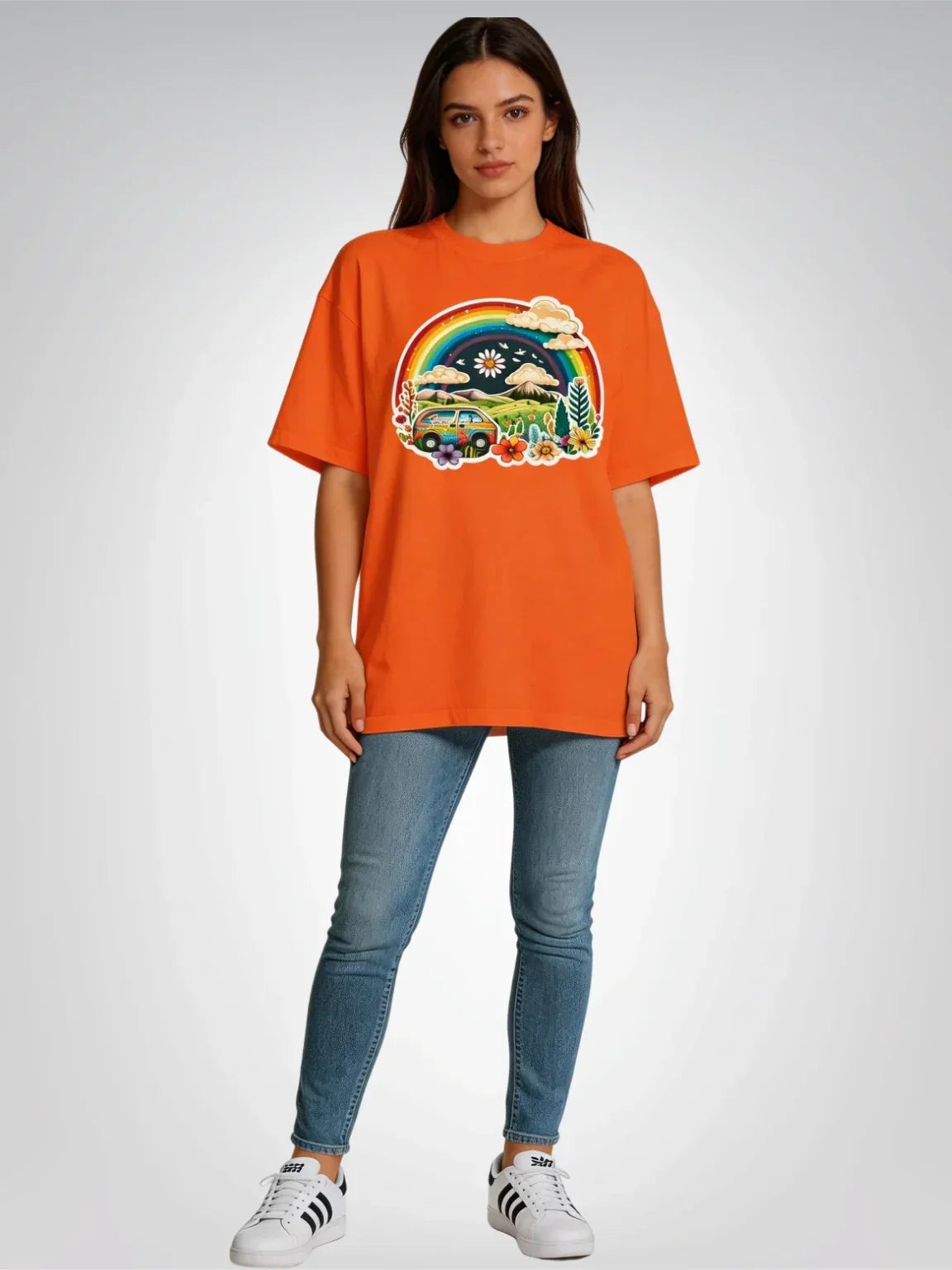 My Hippie Van Life Heavyweight Unisex Tee