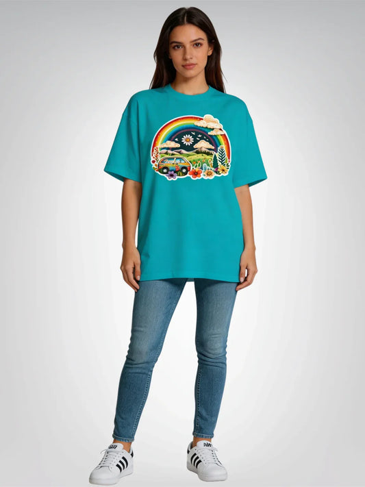 My Hippie Van Life Heavyweight Unisex Tee