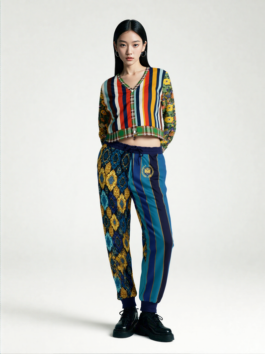 Rear Admiral Baroque Rugby Stripe Eco-Poly Unisex Joggers