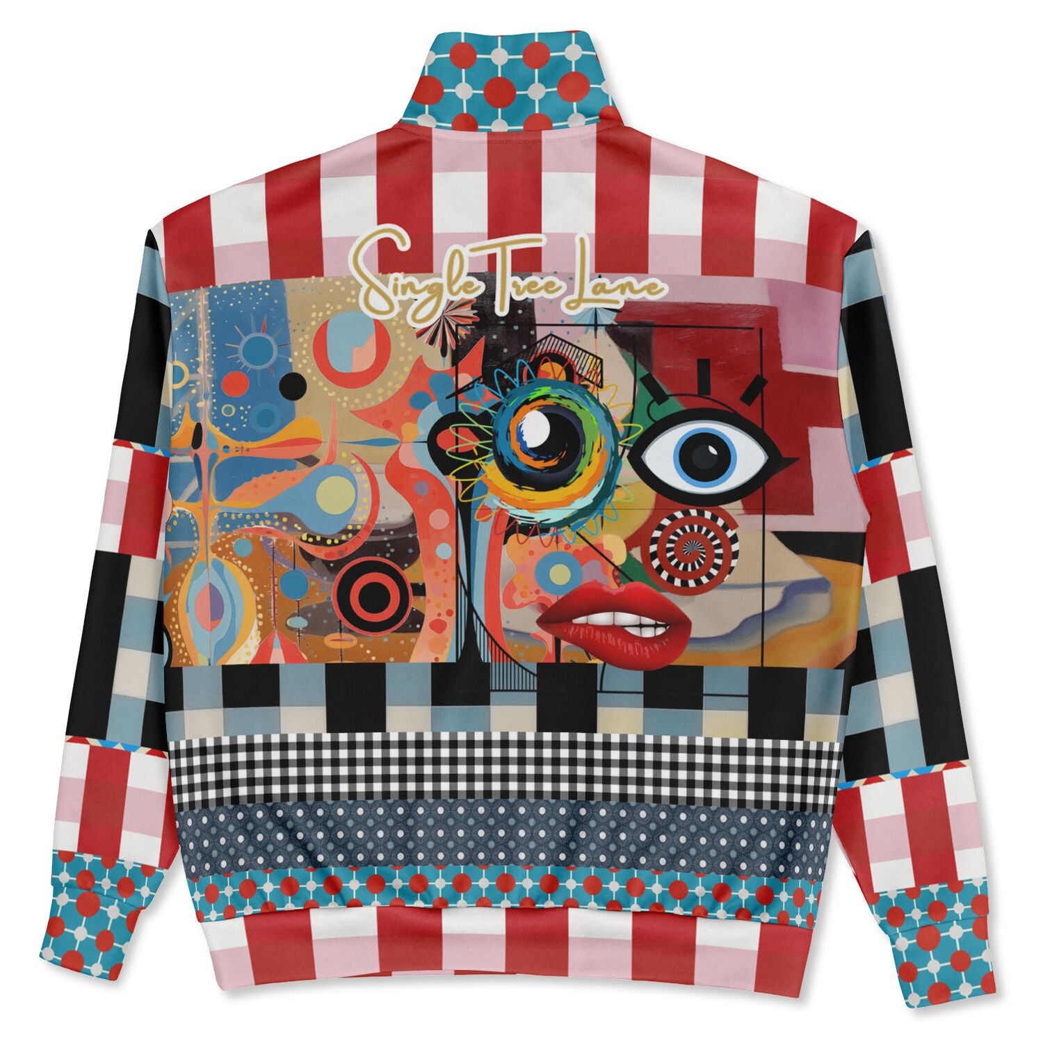 My Picasso Life Heavyweight Oversized Quarter Zip Sweatshirt