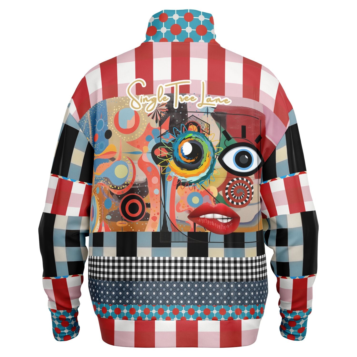 My Picasso Life Heavyweight Oversized Quarter Zip Sweatshirt