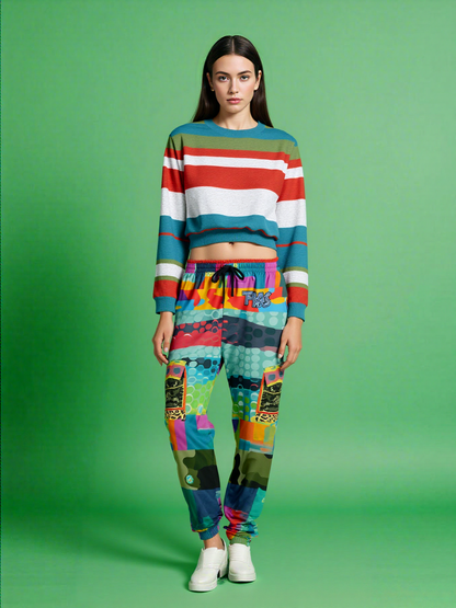 Jamaica Lies in Paradise Eco-Poly Unisex Cargo Joggers