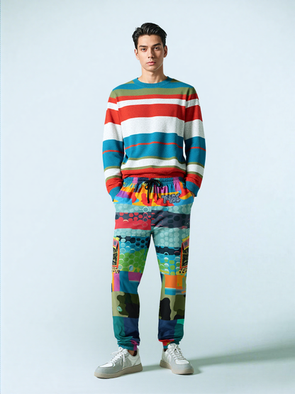 Jamaica Lies in Paradise Eco-Poly Unisex Cargo Joggers