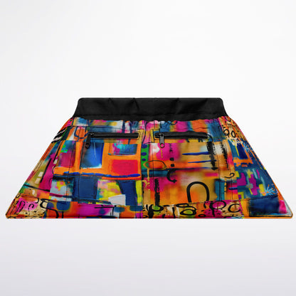 Neon Electric Graffiti Mayhem Garden Harvest Bag