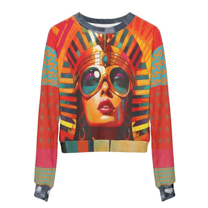 New Age Cleopatra Cropped Sweatshirt (Gold Label)
